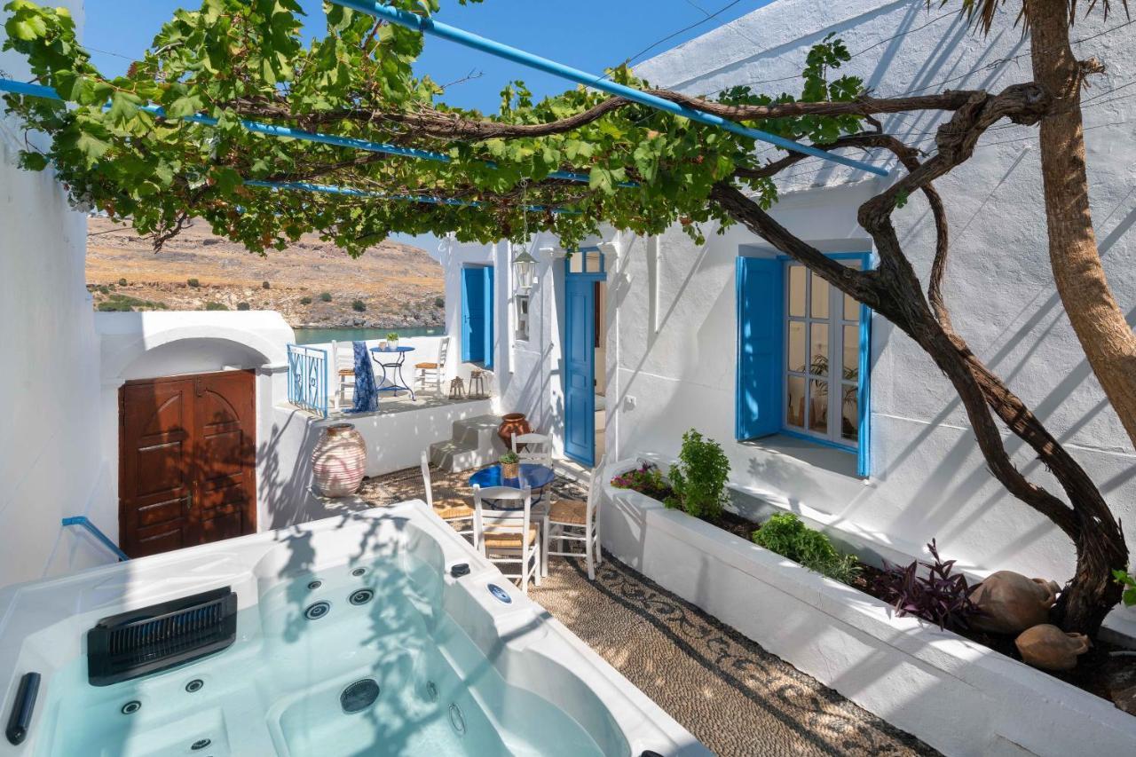 Lindos Beach Boutique Villa Exterior foto